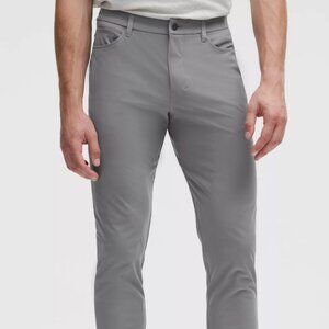 Lululemon Gray ABC Slim-Fit 5 Pocket Pant  Warpstreme Men's Pants 42/28